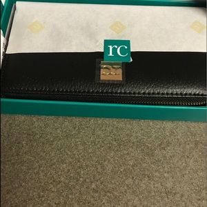 Rachel Cruz Black Wallet Dave Ramsey Clip System